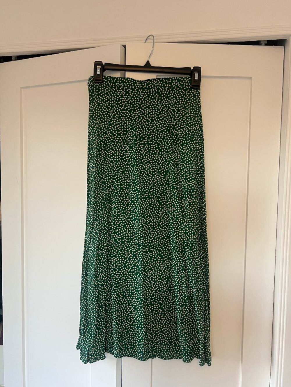 Reformation Green Midi Skirt - Picture 3 of 6